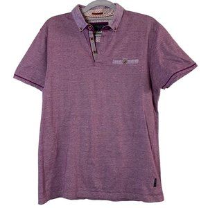 Ted Baker London Women's Purple Polo‎ Shirt Size 4
